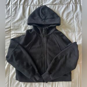 Black Lululemon Scuba Jacket zip up